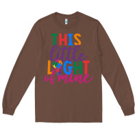 Chestnut This Little Light Of Mine Long Sleeve Tee - CowhideDigitalArt