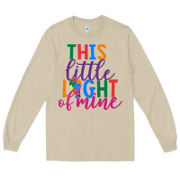 Mushroom This Little Light Of Mine Long Sleeve Tee - CowhideDigitalArt