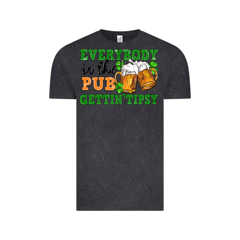 Everybody In The Pub Gettin Tipsy Vintage Tee by FaDigitalArtStudio | Teevron