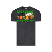 Vintage Black everybody in the pub gettin tipsy Vintage Tee - FaDigitalArtStudio