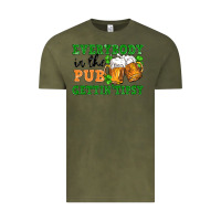 Vintage Olive everybody in the pub gettin tipsy Vintage Tee - FaDigitalArtStudio