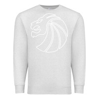 Oatmeal Heather outline seven lions Premium Sweatshirt - artisFamous