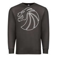 Smoke outline seven lions Premium Sweatshirt - artisFamous