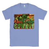 Colony Blue One lucky Cowboy St. Patrick's Day Classic Tee - CowGirlArtShop