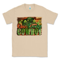 Mushroom One lucky Cowboy St. Patrick's Day Classic Tee - CowGirlArtShop