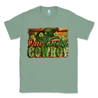 Sage One lucky Cowboy St. Patrick's Day Classic Tee - CowGirlArtShop