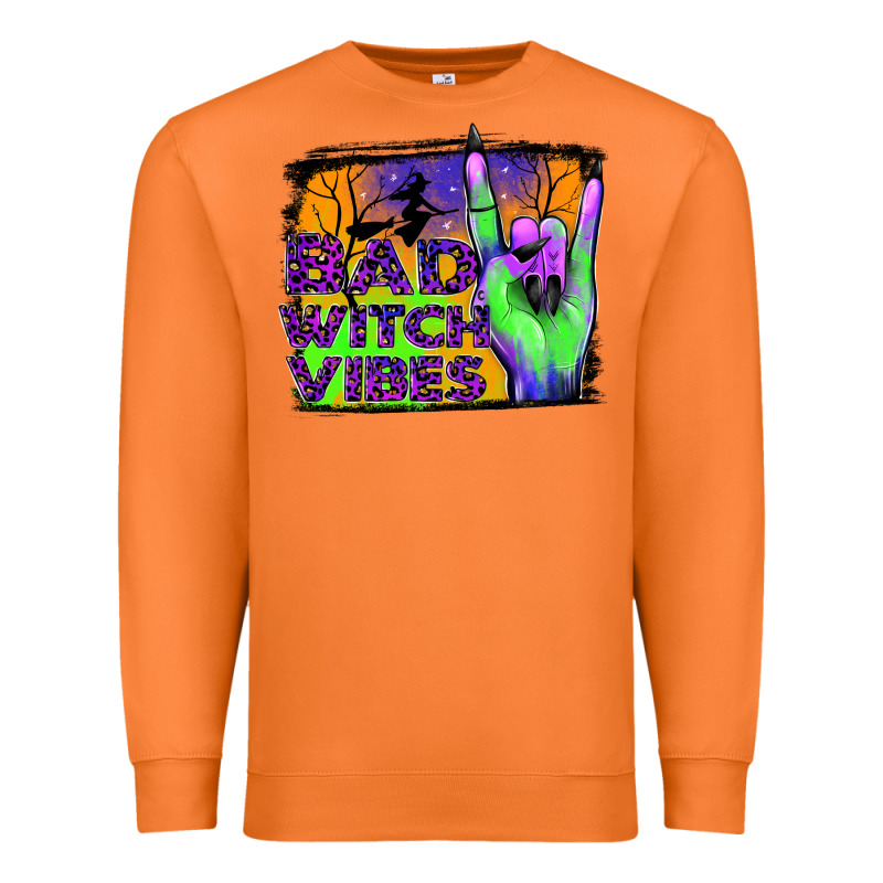 Bad Witch Vibes Premium Sweatshirt by JahusDesignShop | Teevron