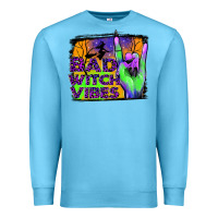 Ocean Blue bad witch vibes Premium Sweatshirt - JahusDesignShop
