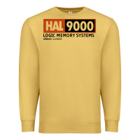Antique Gold hal 9000 logic memory systems urbana illinois Premium Sweatshirt - artisFamous