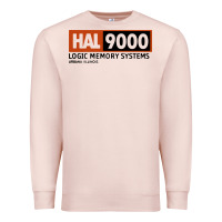Pale Pink hal 9000 logic memory systems urbana illinois Premium Sweatshirt - artisFamous