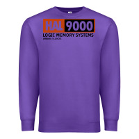 Purple hal 9000 logic memory systems urbana illinois Premium Sweatshirt - artisFamous