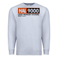 Heather Grey hal 9000 logic memory systems urbana illinois Premium Sweatshirt - artisFamous