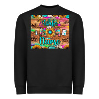 Black wife mom nurse Heavyweight Sweatshirt - JahusDesignShop
