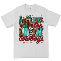 Dove Grey never stop lovin cowboys olivia Premium Tee - OliviaCreatesArt