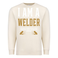 Sandshell I Am A WELDER - WELDER Job Gift Funny Premium Sweatshirt - artisFamous