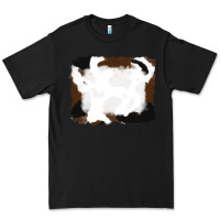 Black cowhide frames background Premium Tee - RanaPortraitStore