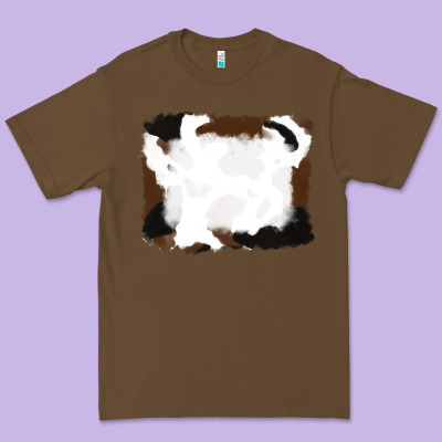 Cowhide Frames Background Premium Tee Designed By Ranaportraitstore