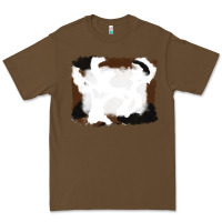Cacao cowhide frames background Premium Tee - RanaPortraitStore