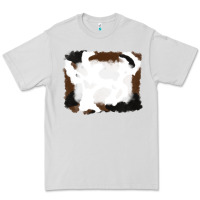Dove Grey cowhide frames background Premium Tee - RanaPortraitStore