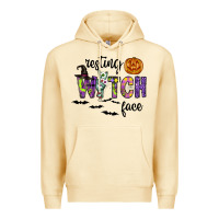 Pina Colada Resting Witch Face Premium Hoodie - CowhideDigitalArt