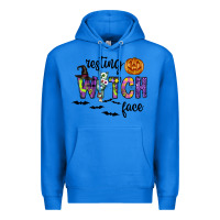 True Royal Resting Witch Face Premium Hoodie - CowhideDigitalArt