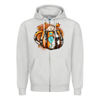 Dove Grey thanksgiving coffee cup gemstone Zipper Hoodie - JahusDesignShop