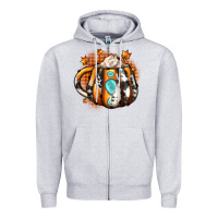 Heather Grey thanksgiving coffee cup gemstone Zipper Hoodie - JahusDesignShop