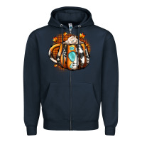 Navy thanksgiving coffee cup gemstone Zipper Hoodie - JahusDesignShop