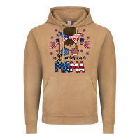 Vintage Camel All American Mama Messy Buny Vintage Hoodie - CowhideDigitalArt