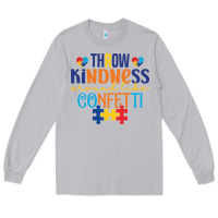 Moon Dust Throw kindness around like confetti Long Sleeve Tee - CowhideDigitalArt