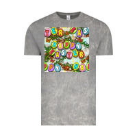 Cloud Rock Happy Easter Seamless Pattern Vintage Tee - BundleAndBundleShop