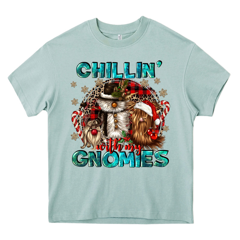 Chillin With My Gnomies Heavy Core Tee by CowGirlArtShop | Teevron