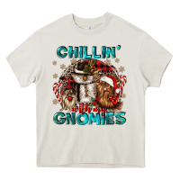 Cream chillin with my gnomies Heavy Core Tee - CowGirlArtShop