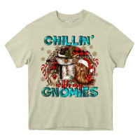 Mossy chillin with my gnomies Heavy Core Tee - CowGirlArtShop