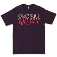 Plum social worker Premium Tee - OliviaCreatesArt