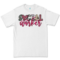 White social worker Premium Tee - OliviaCreatesArt