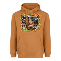 Meerkat highland cow Heavyweight Hoodie - JahusDesignShop