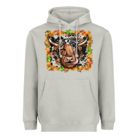 Moon Dust highland cow Heavyweight Hoodie - JahusDesignShop