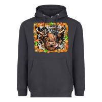 Smoke highland cow Heavyweight Hoodie - JahusDesignShop
