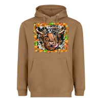 Toasted Coconut highland cow Heavyweight Hoodie - JahusDesignShop