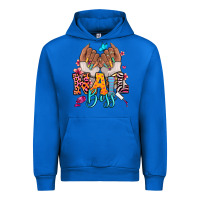Cobalt Afro woman nail boss Urban Hoodie - RanaPortraitStore