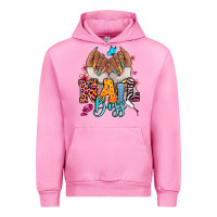 Fuchsia Pink Afro woman nail boss Urban Hoodie - RanaPortraitStore