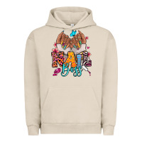 Pigment French Oak Afro woman nail boss Urban Hoodie - RanaPortraitStore
