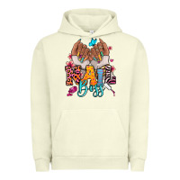 Pigment Pistachio Afro woman nail boss Urban Hoodie - RanaPortraitStore