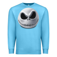 Ocean Blue happy halloween pumpkin Trick or treat Premium Sweatshirt - artisFamous