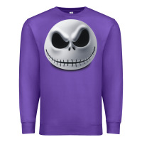 Purple happy halloween pumpkin Trick or treat Premium Sweatshirt - artisFamous