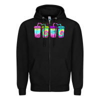 Black loaded tea coffee Zipper Hoodie - JahusDesignShop