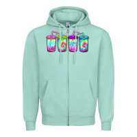 Seafoam loaded tea coffee Zipper Hoodie - JahusDesignShop