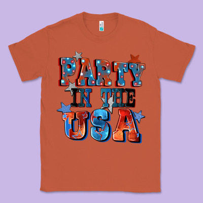 Party In The Usa 4th Of July Classic Tee Designed By Cowgirlartshop