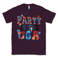 Plum Party in the usa 4th of july Classic Tee - CowGirlArtShop